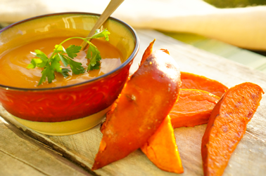 Sweet Potatoes and Coconut Soup