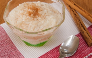 Chilled Mexican rice pudding recipe