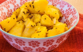 Easy Indian-style potatoes recipe