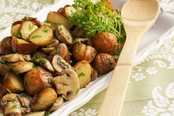 Potatoes and Mushrooms
